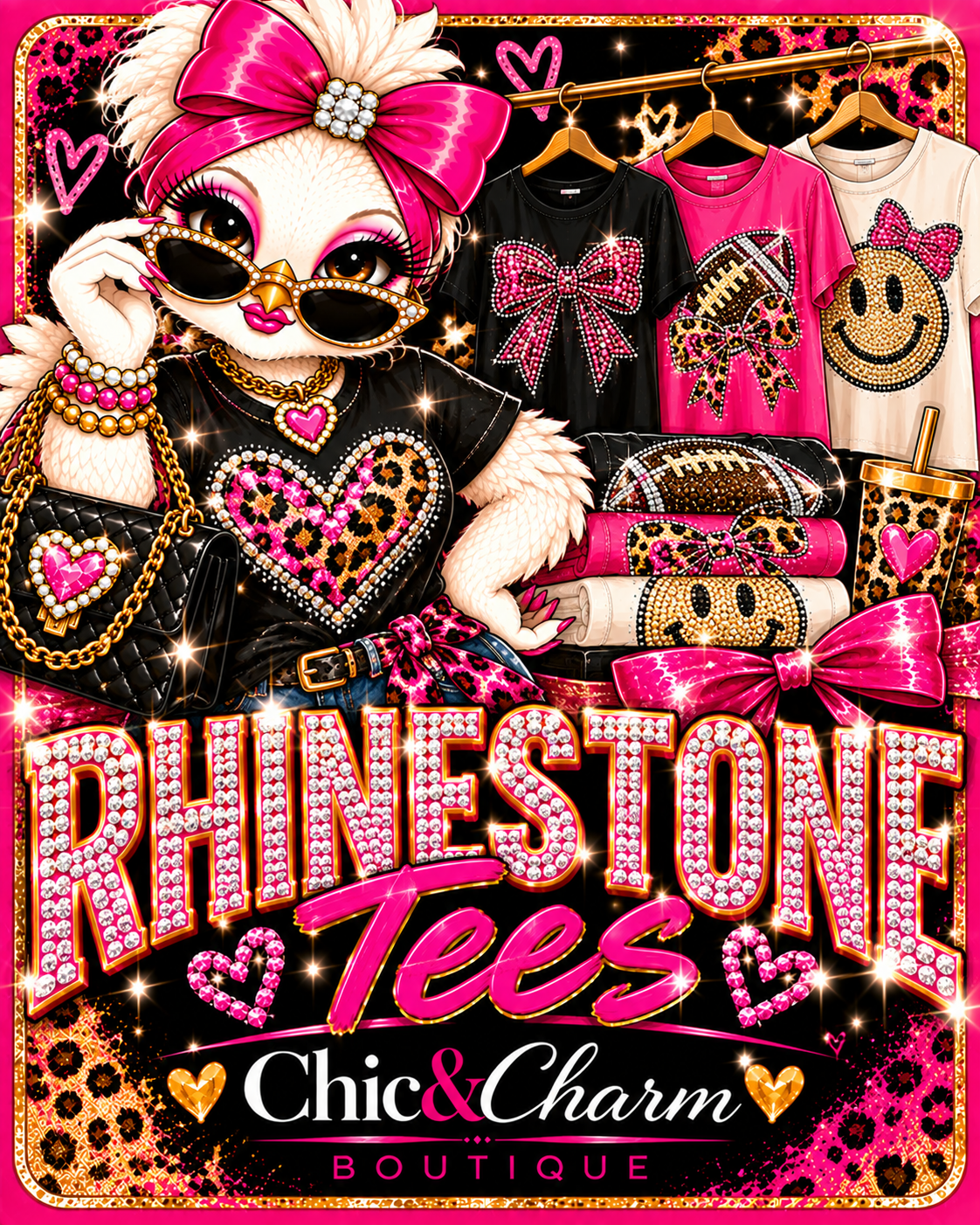 Rhinestone T-Shirts
