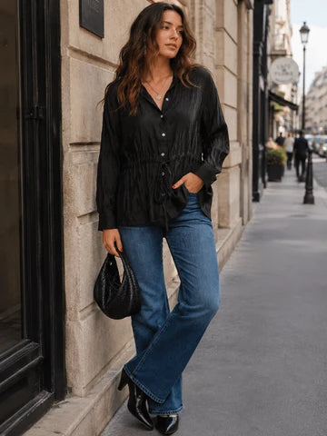 18- Entro Adjustable Waist Blouse