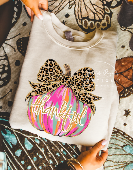 Thankful Pumpkin Graphic Tee
