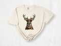 11-Glam Whitetail Deer Graphic Tee